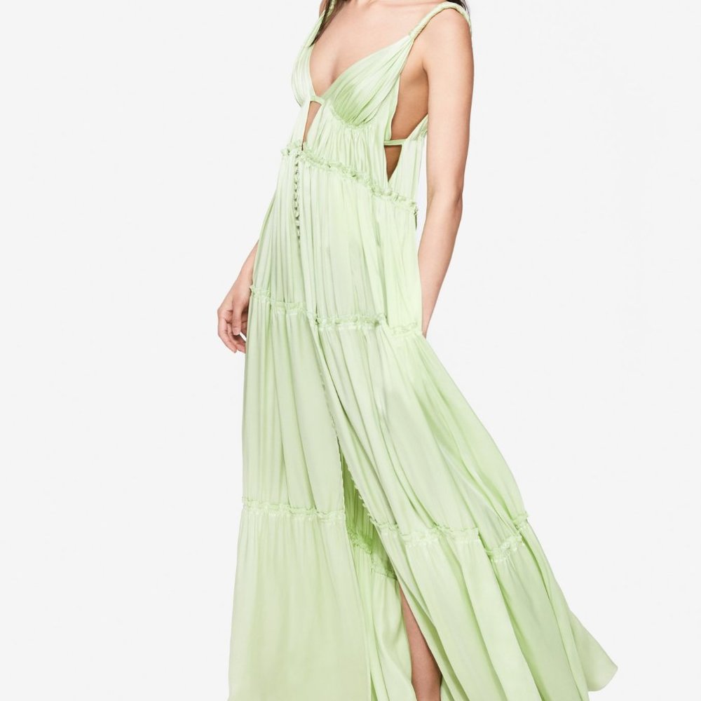 Jonathan Simkhai Jade Sandwashed Dress (NEW)
